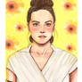 Rey Star Wars Yellow Pastel Series