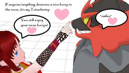 Incineroar nose boop