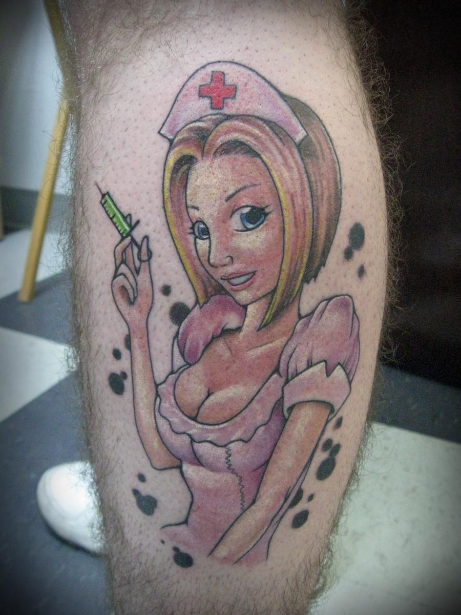 nurse tattoo i did by kenate89 on DeviantArt