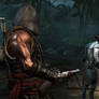 Adewale shoot the enemies