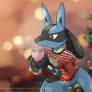 Request - Lucario Christmas Sweater