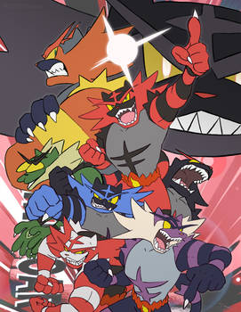 Incineroar #DrawYourRosterUltimate