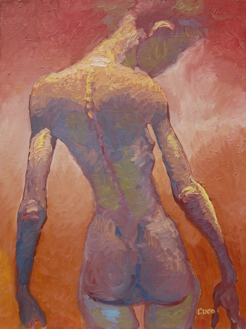 female, oil on canvas 80x60 cm, 2007