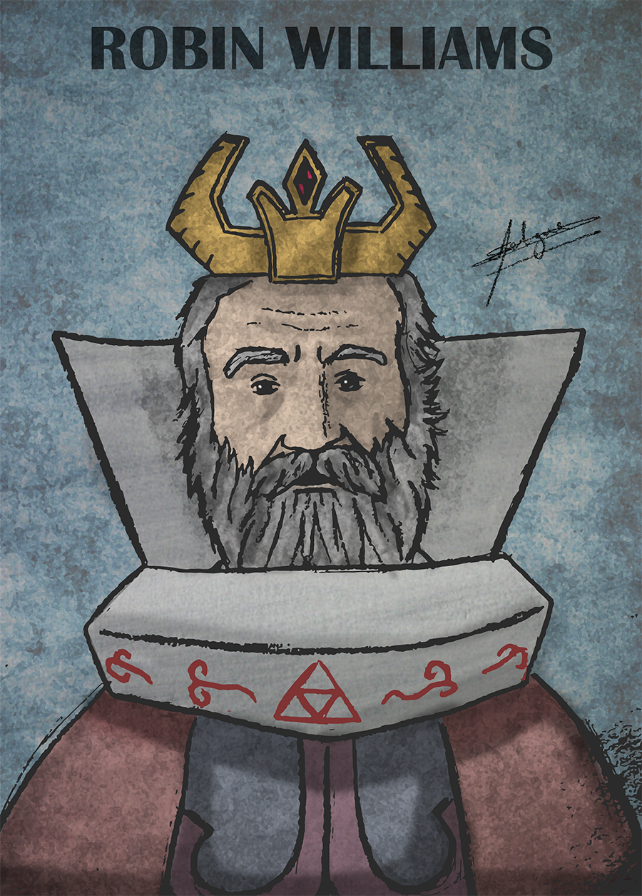 Robin Williams, the King of Hyrule