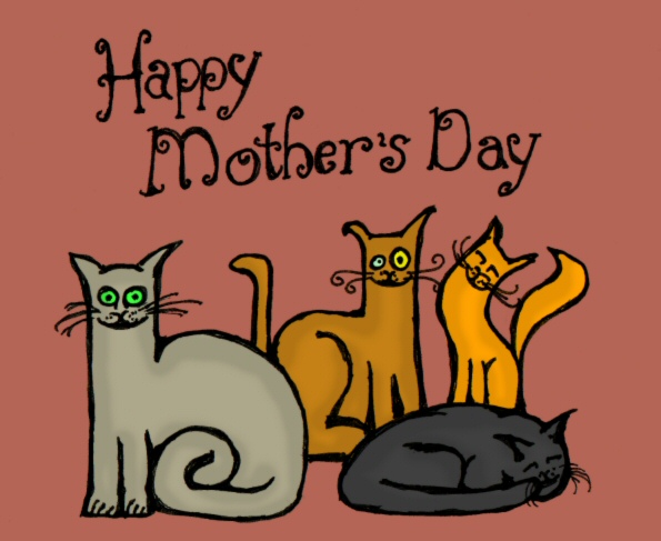 Mother's Day Cats