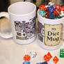 Dungeon Map 'My Dice' Mug