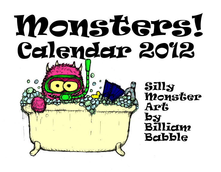 Silly Monster Calendar 2012