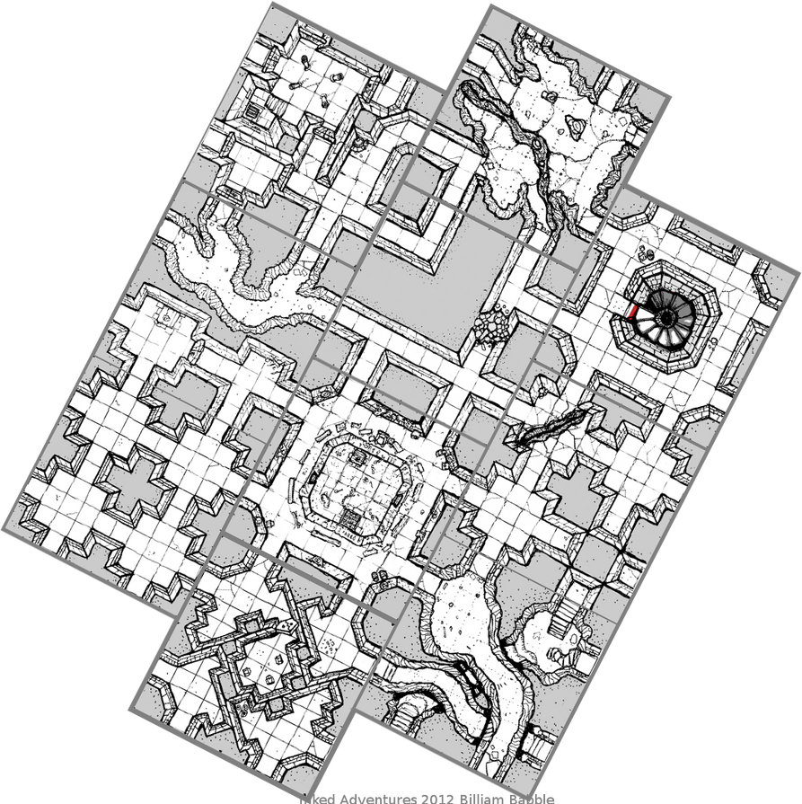 Hand Drawn Geomorph Tiles -mock-up map by billiambabble on DeviantArt