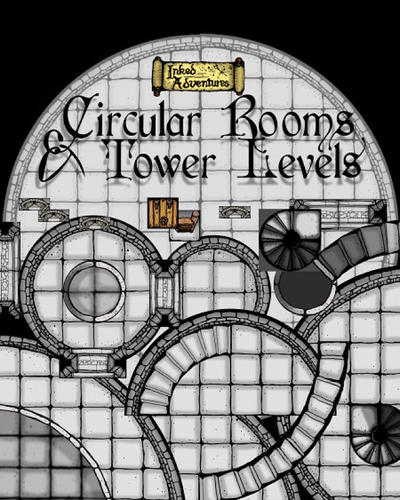 Cover graphic for dungeon floor plans by billiambabble