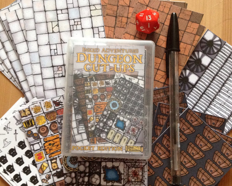 Pocket Sized Dungeon Cut Ups by billiambabble