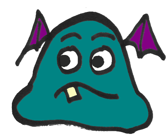 Worried Blob Monster