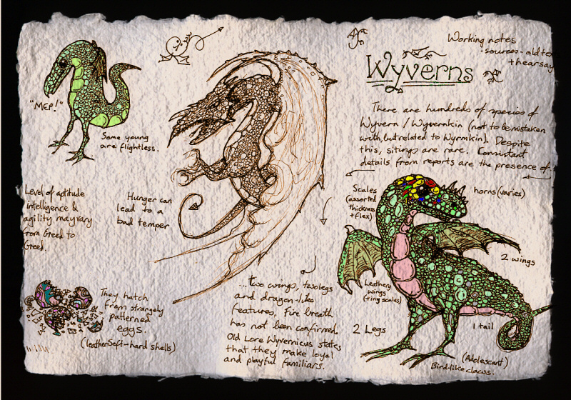 Page on Wyverns