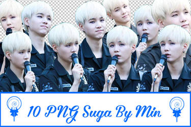 #10 PNG Suga (BTS) By Min