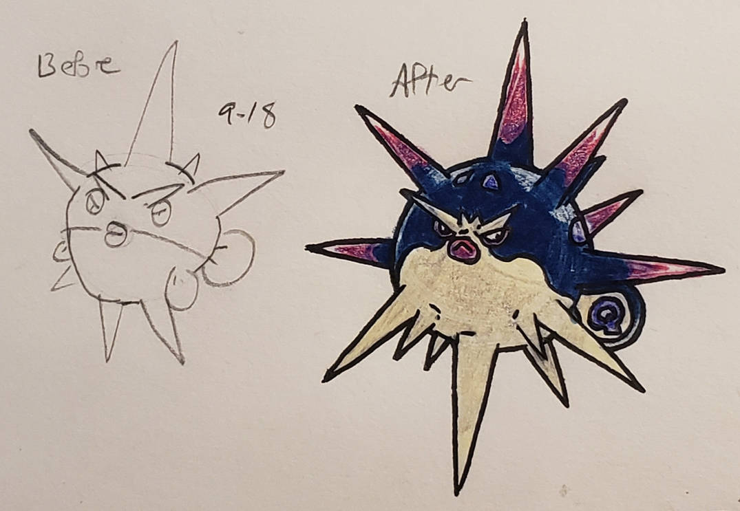 Pokemon-A-Day #904: Overqwil by GarrodWindfang on DeviantArt