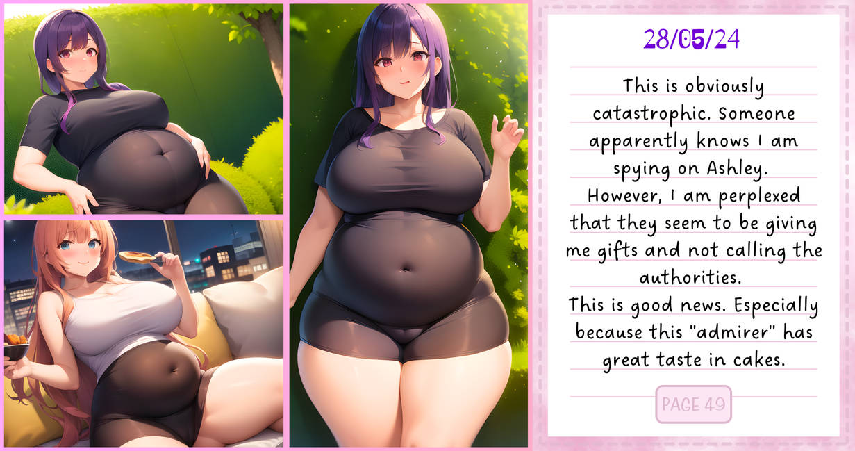Weight Gain Thread Dear diary weight gain story 80 by CurvyMaker on DeviantArt