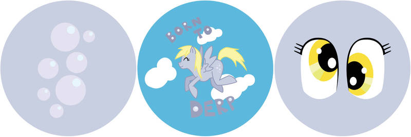 Derpy Button Trio