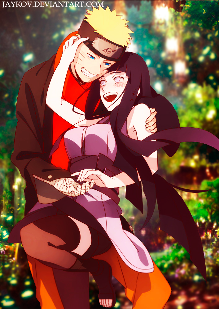 Naruto and Hinata Uzumaki & Hyuga🧡💜🍜🍥