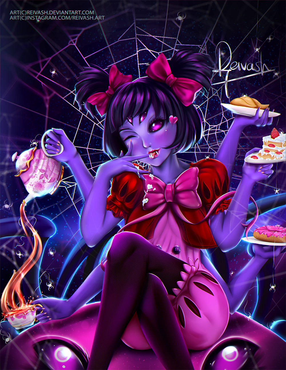 Muffet from Undertale