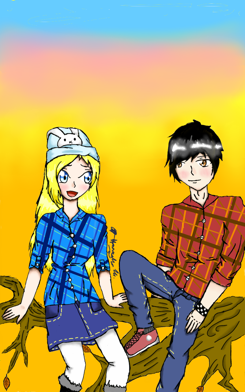 Fionna and Marshall Lee: Treetop date