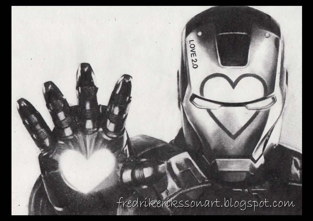 Happy Valentines day says Iron Man