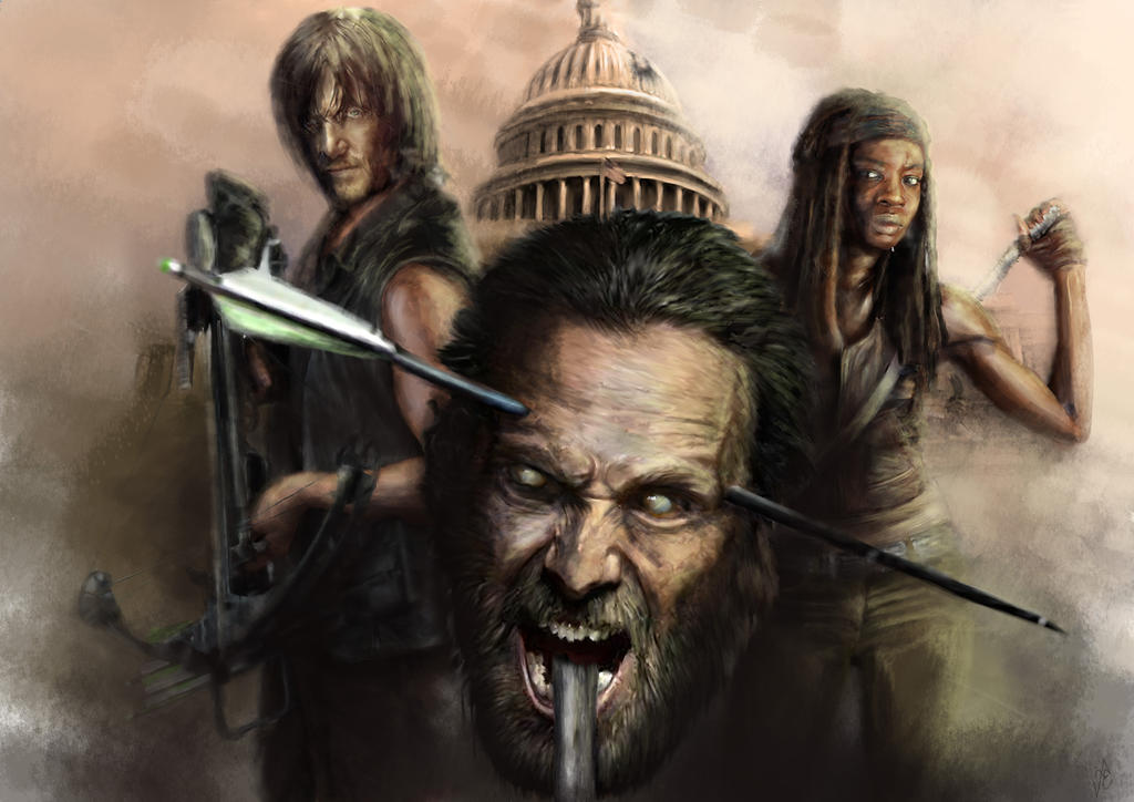 The Walking dead by FredrikEriksson1