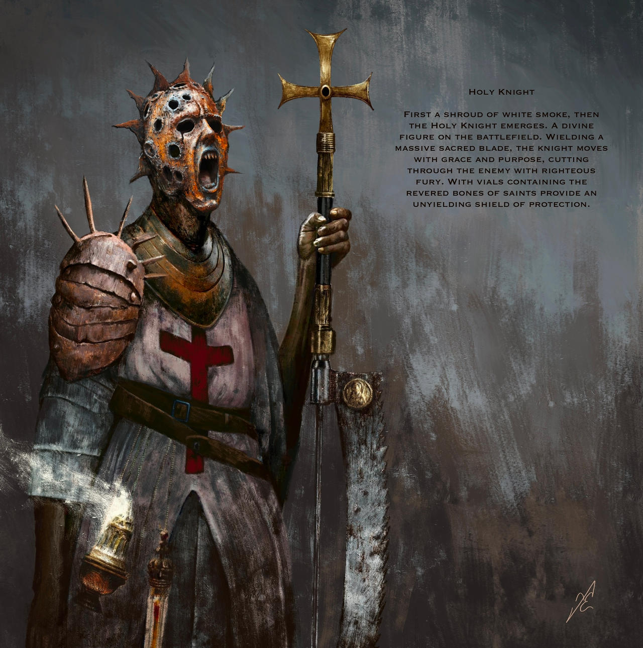 Holy Dark Rage Knight Holy Knight by FredrikEriksson1 on DeviantArt