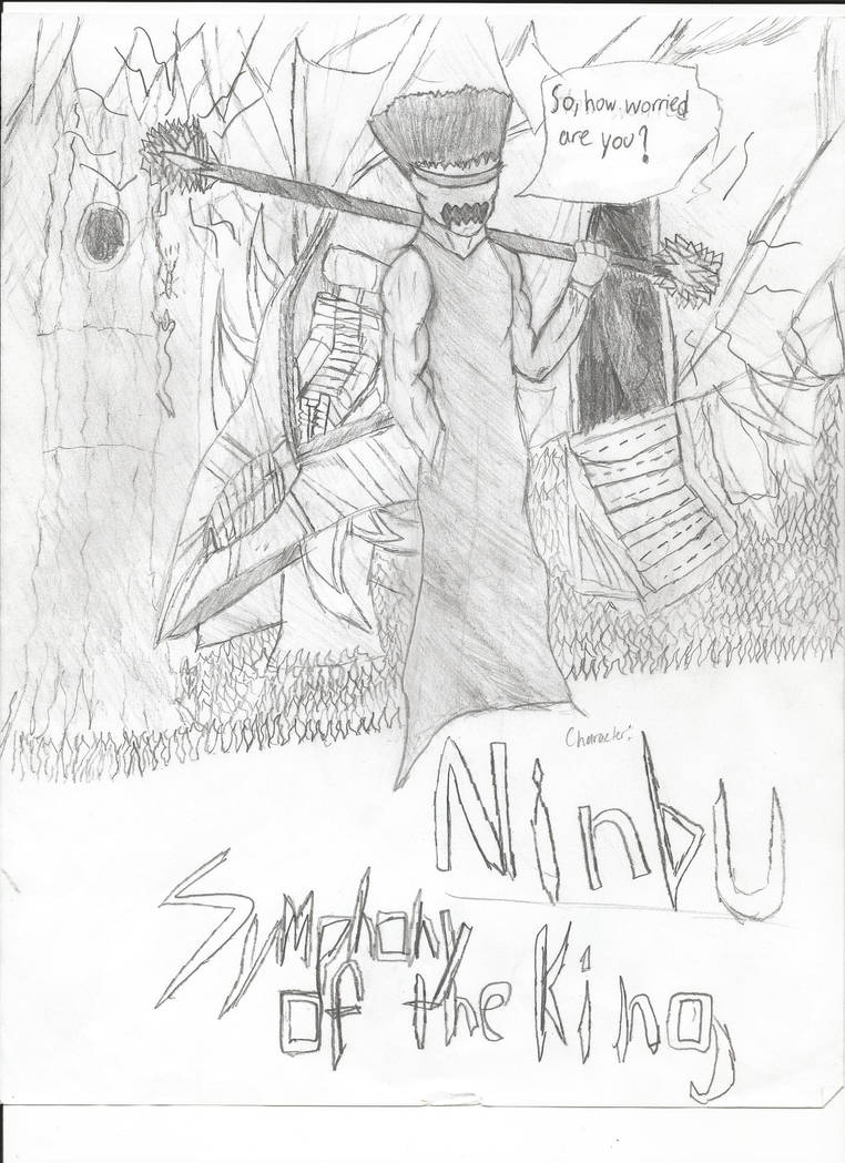 Ninbu with background design by Evanator666 on DeviantArt