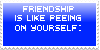 Friendship Truth Stamp