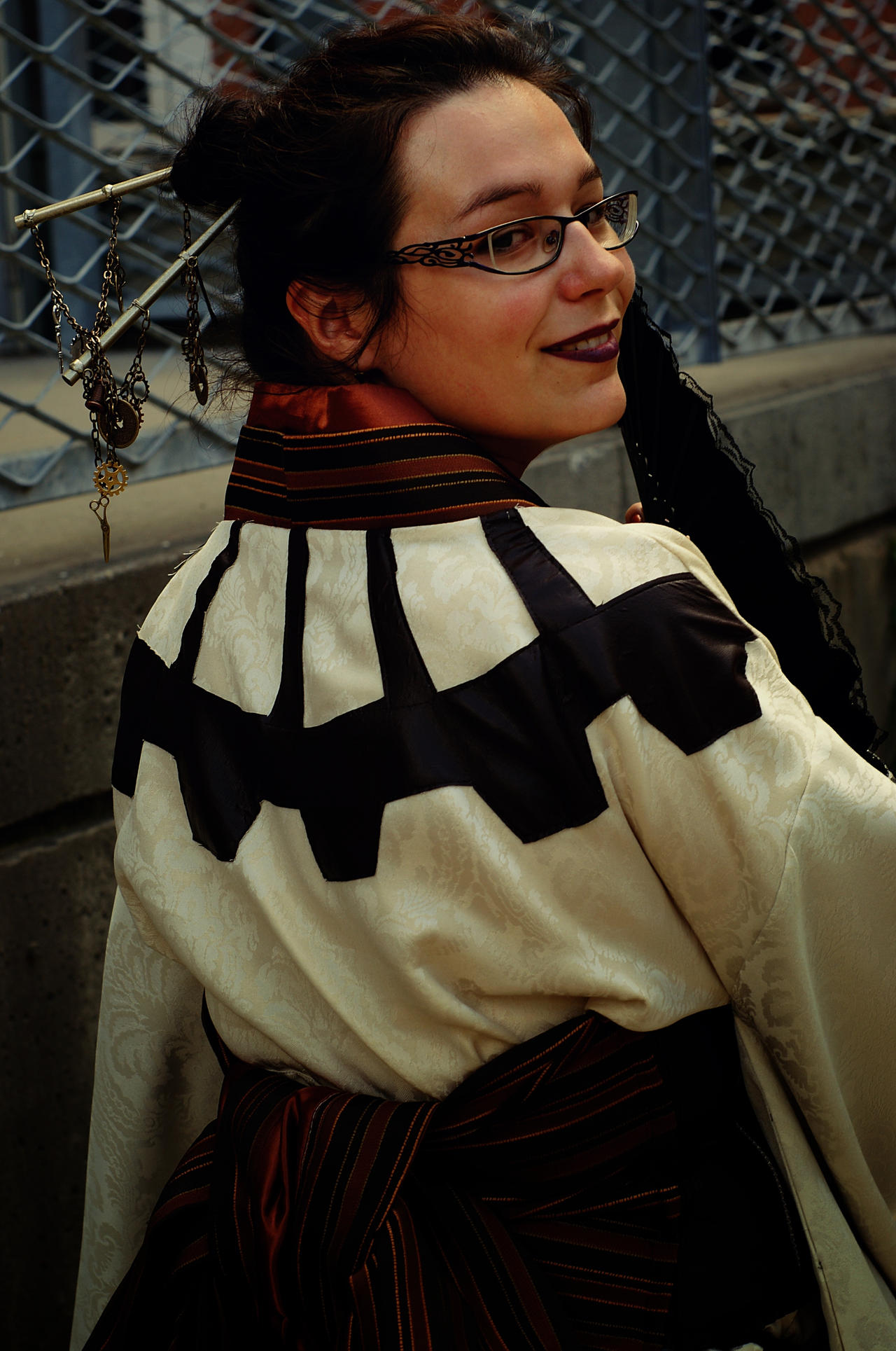 Steampunk Geisha Close up