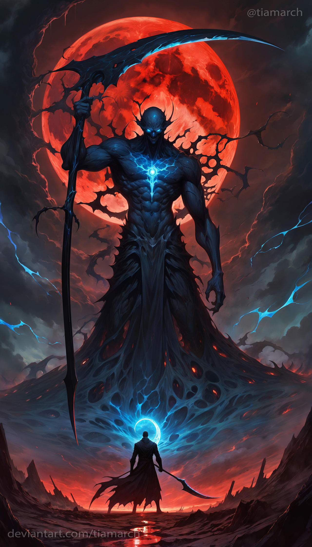 Nightmare Blood Rotation Facing a Nightmare Under the Blood Moon by TiaMarch on DeviantArt