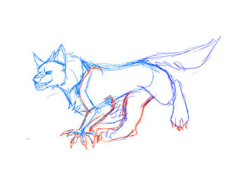 Werewolf sketch