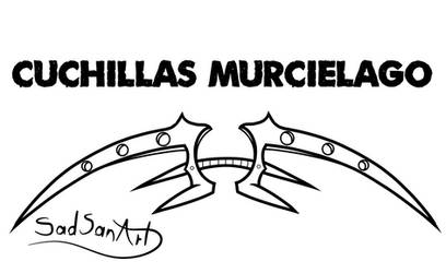 Cuchillas Murcielago (LINE ART)