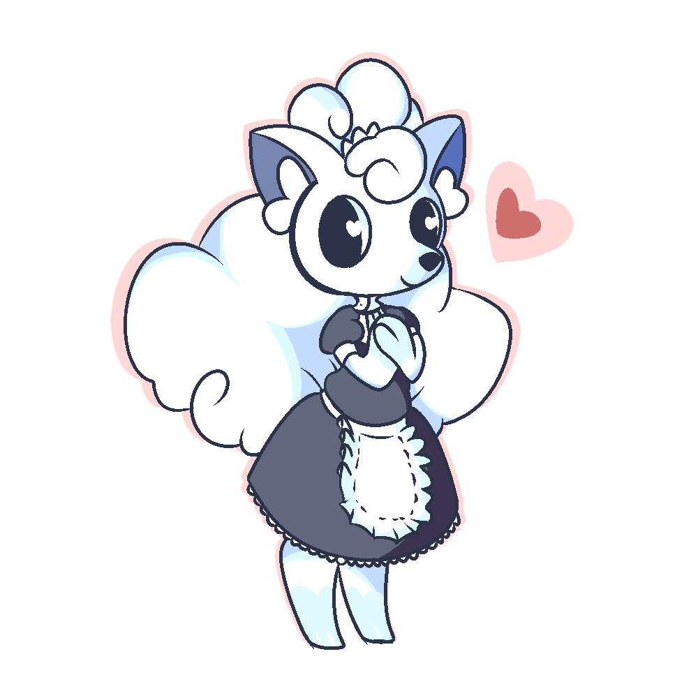 Alolan Vulpix Maid