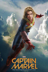 Rebecca Ferguson is Captain Marvel //Fanmade