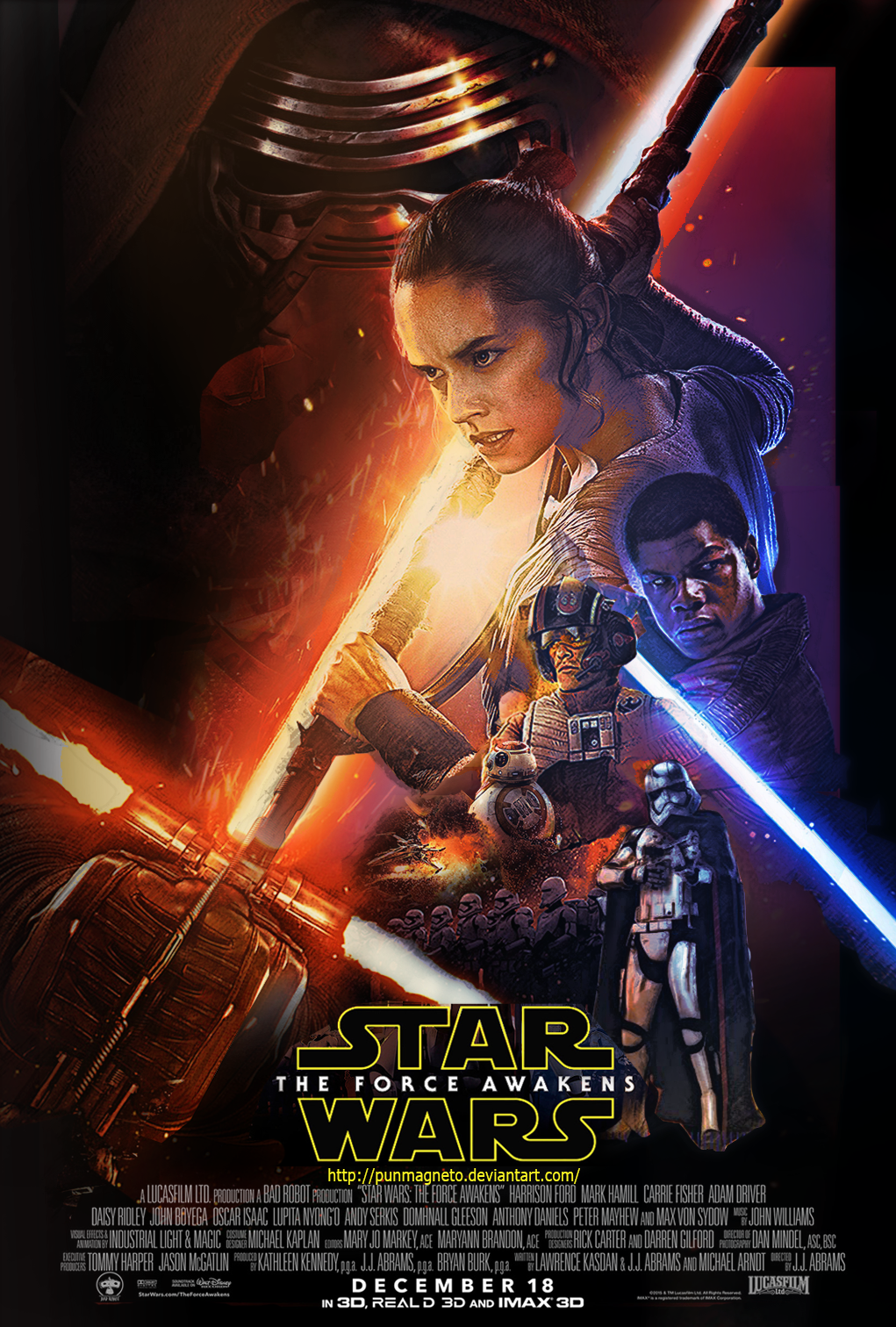 Star wars:The Force Awakens redesign fanmade