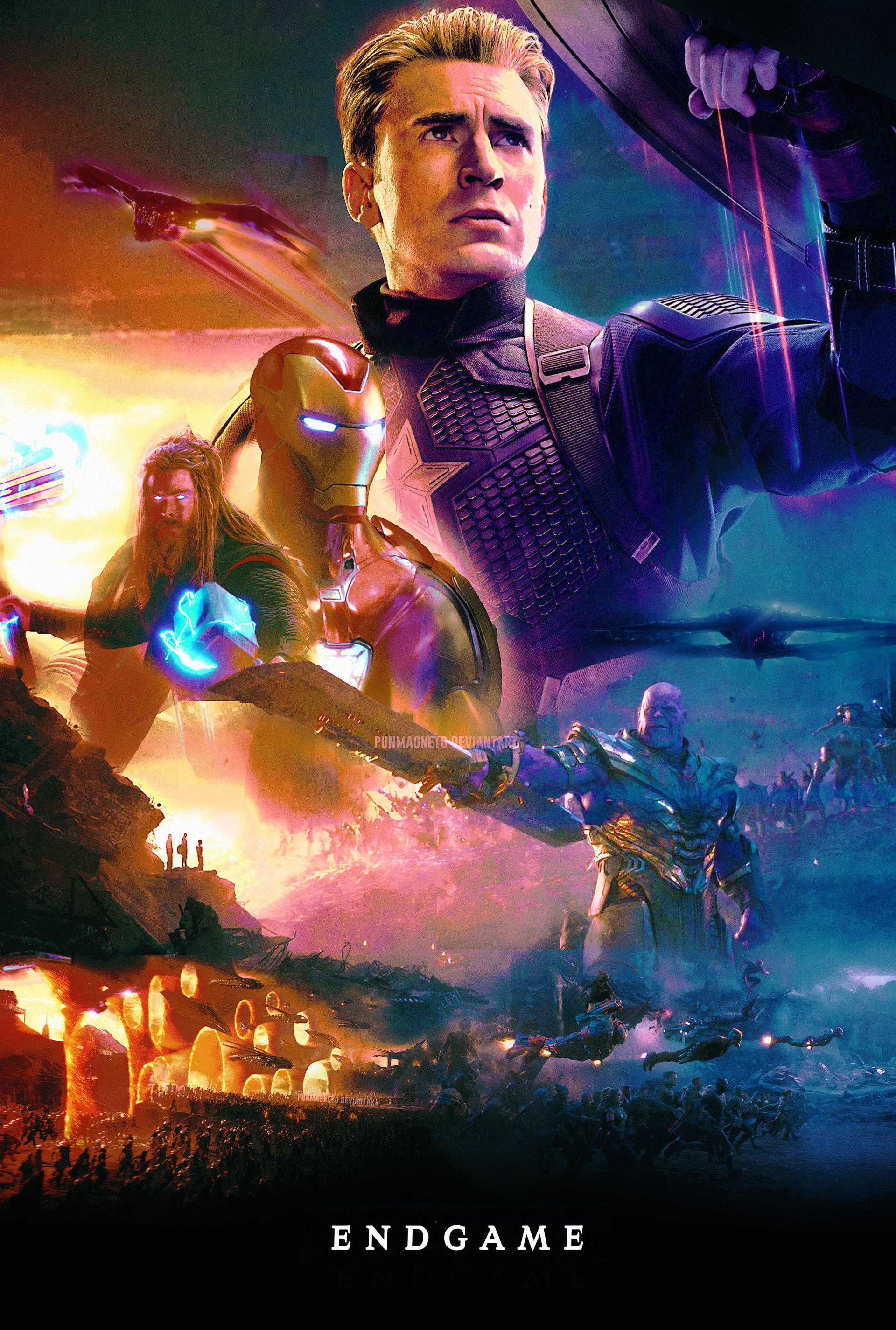 Avengers Endgame Fanmade Poster By Punmagneto On DeviantArt avengers-endgame-fanmade-poster-by-punmagneto-on-deviantart