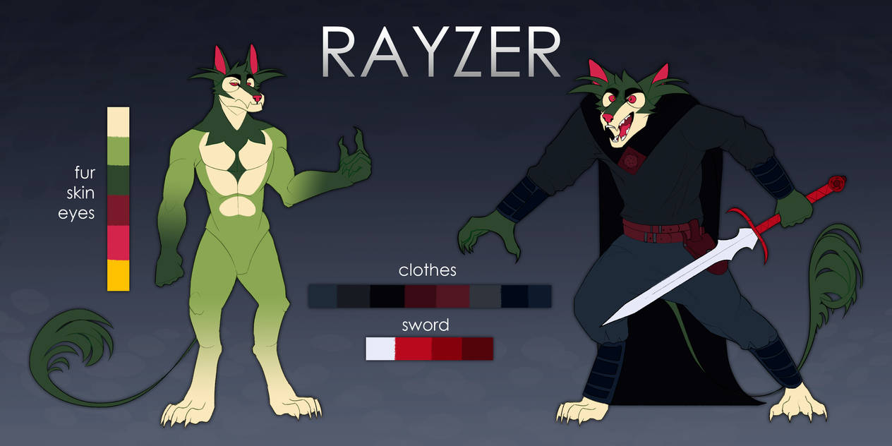 Rayzer 1 Rayzer reference - 2023 by Tayplets on DeviantArt