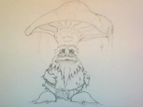 WIP Mushroom Character (unnamed II)