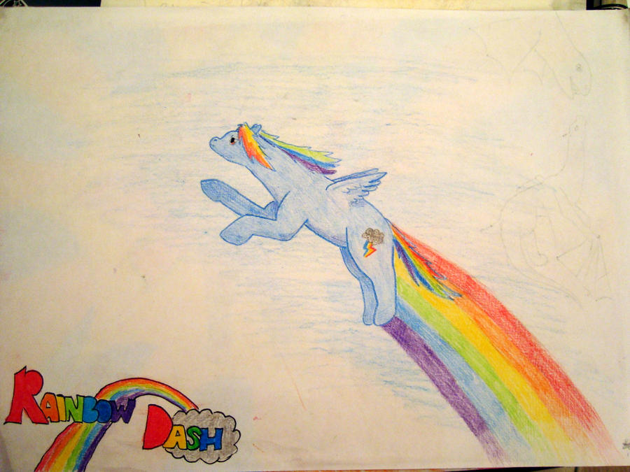 Rainbow Dash sketch