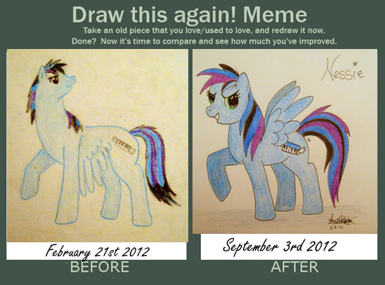 Draw This Again! Nessie's Pony