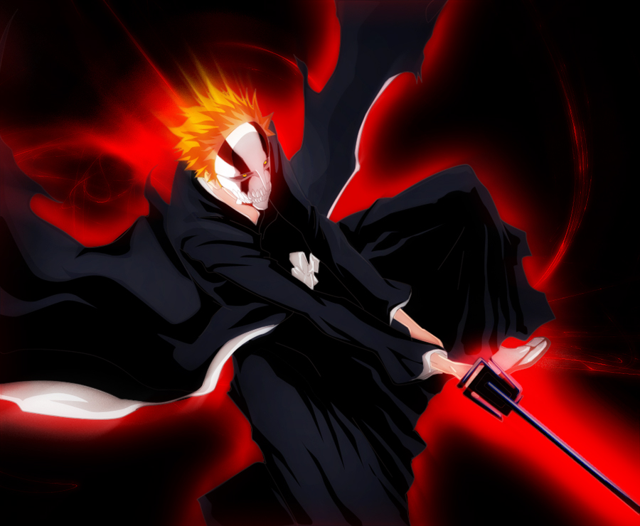 Ichigo Kurosaki Quincy+Hollow+Soul Reaper by Rupam738 on DeviantArt