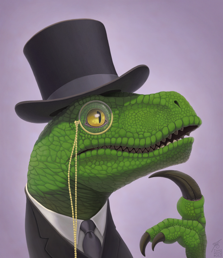 Fancy Philosoraptor