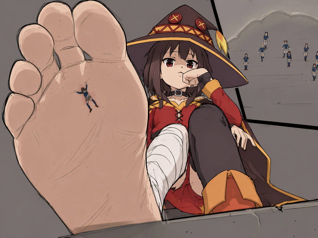 Megumin Hyperdistorted Megumin slop by immortix on DeviantArt