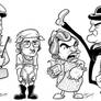 Monty Python Caricatures
