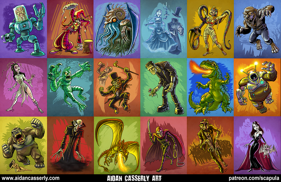 Monster Art 2016 by DadaHyena on DeviantArt