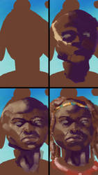 African Lady Process