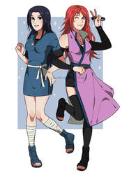 Karin and Mikoto Uchiha