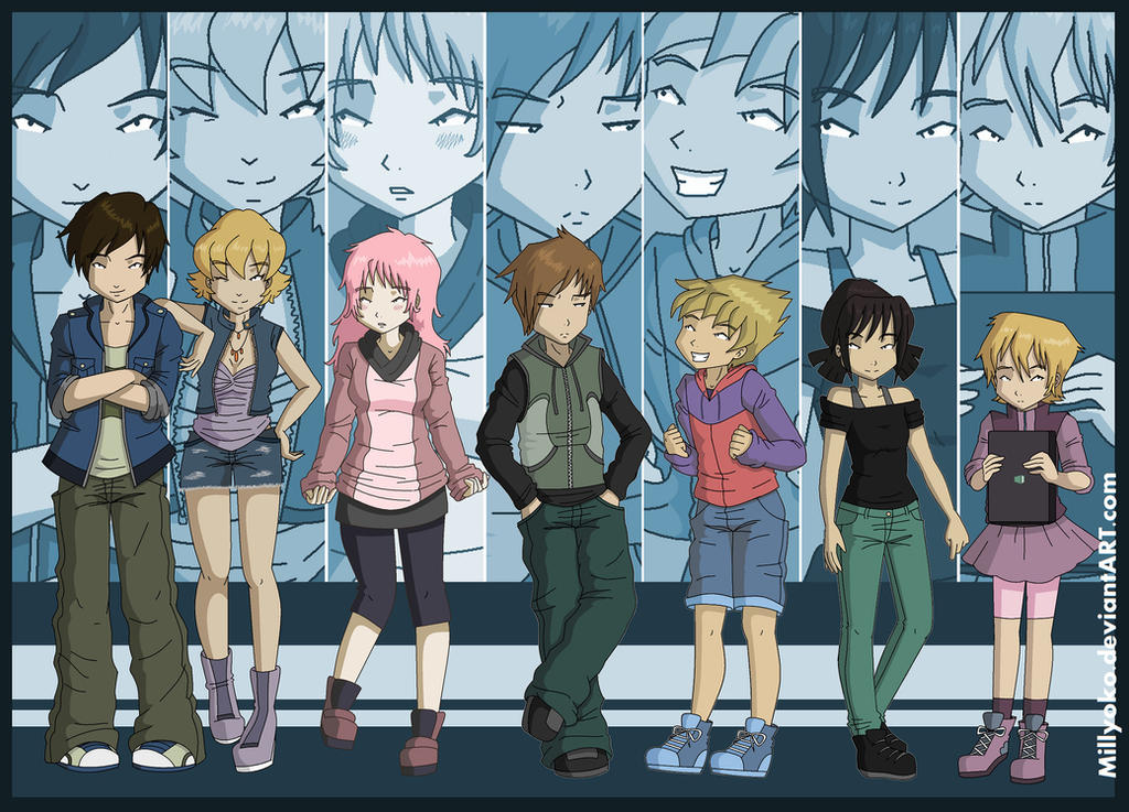 Code Lyoko next generation gang by Millyoko on DeviantArt