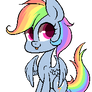 Rainbow Dash Pixel Animation