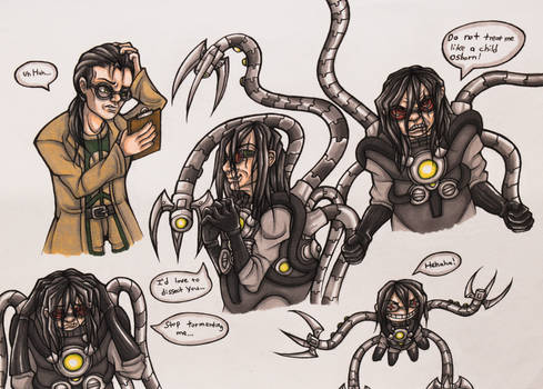 Doctor Octopus Doodles